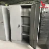 Chi tiết khoang chứa đợt di động có thể di chuyển lên xuống và ổ khóa an toàn tủ hồ sơ sắt 2 ngăn THS302S